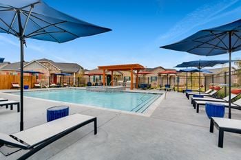 Resort style pool